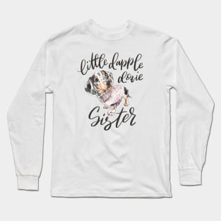 Dapple Doxie Sister Long Sleeve T-Shirt